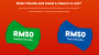 Setel Promotion: Refer 3 friends and get RM30 Setel Credit & Win