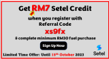 Tuntut eMADANI RM100 Kredit Percuma dengan Setel