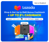 Lazada is Back on ShopBack with Up to 8% Cashback!