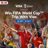 Shopee 10.10 Win FIFA World Cup Trip with Visa