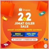 Shopee 2.2 Sale Exciting Bank Promos