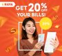 Shopee: Pay Bills Get 20% Off