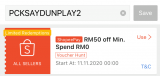 Shopee 11.11 Special Voucher Code Worth RM50