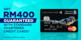 Apply Standard Chartered Credit Card via RinggitPlus and Get RM400