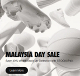 Nike: Malaysia Day Sale (40% OFF)