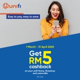 TM unifi RM5 Cashback