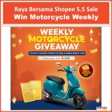 Shopee 5.5 Sale Win Motorcycle Weekly