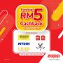 Sign up Zapp Now Get RM5 Cashback