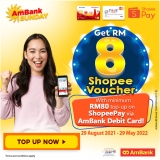 AmBank x Shopee Top Up Sunday Promotion