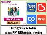 Claim your RM150 eBelia: Which e-Wallet is your Choice?