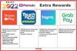 e-Pemula Extra Rewards- ShopeePay, TNG, GrabPay or BigPay?