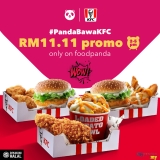 foodpanda x Panda Bawa KFC RM11.11
