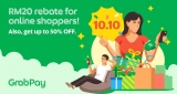 GrabPay 10.10: Get RM20 rebate