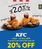 Touch ‘n Go eWallet: KFC 20% Promotion