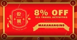 Klook CNY Promo: 8% OFF All Activities
