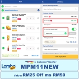 LamboPlace Voucher Code worth RM25 Off