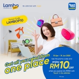 TnGo eWallet x LamboPlace Promo Code Worth RM10