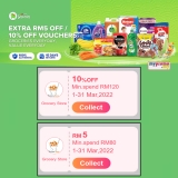 Lazada Grocery Store Voucher for March 2022