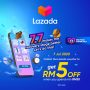 Lazada 7.7 : TNG RM5 Voucher