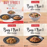 Secret Recipe Buy 1 Free 1 voucher on Lazada and Shopee