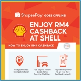 ShopeePay x Shell RM4 Cashback