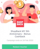 ShopBack: Get up to RM222 Cashback