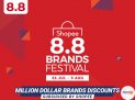 Shopee 8.8 Brands Festival Sale