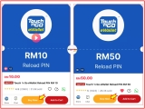TNG eWallet Reload Pin RM50 RM10 on Lazada