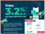 Enjoy 3.2% p.a with Versa Cash