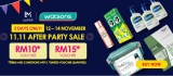 Watsons: 3 Days Only, 11.11 After Party Sale