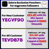 Zalora Exclusive Promo Code for mypromo